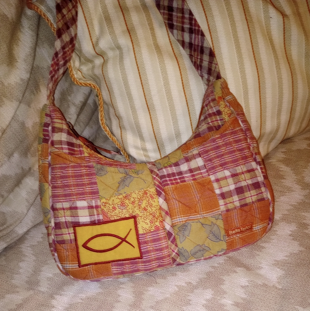 Patchwork Shoulder Bag - image 1